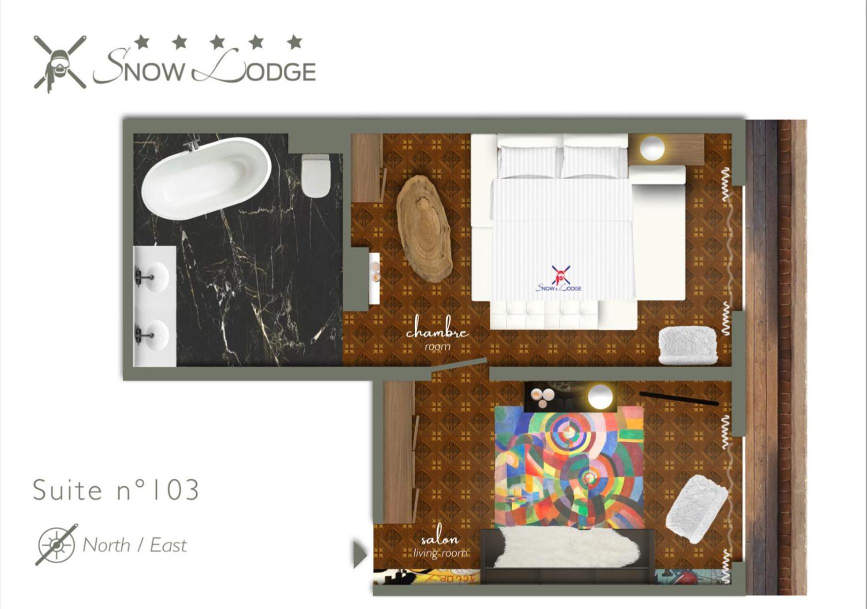 Snow Lodge Hotel Courchevel 1850 Εξωτερικό φωτογραφία