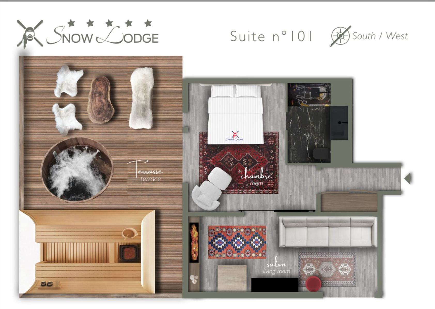 Snow Lodge Hotel Courchevel 1850 Εξωτερικό φωτογραφία